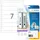 Herma 8620 Rugetiket smal 192x38mm Wit permanent klevend 70 stuks