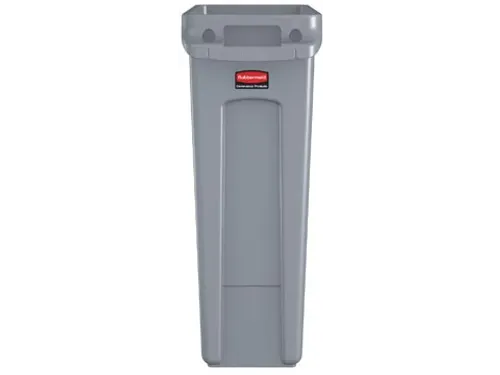 Rubbermaid afvalcontainer Slim Jim 87 liter grijs