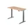 Elektrisch in hgte vst. zit-sta-bureau,HxBxD 650-1290x1600x800mm