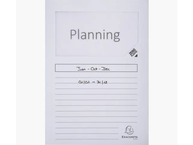 Venstermap Exacompta Forever L-map 120gr karton Wit