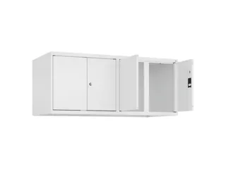 opzetkast,v. locker,4vak.,vak B 300mm,HxBxD 500x1200x500mm,vleugeldeur - 2