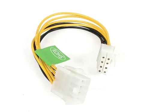 20cm EPS 8 Pin voedingskabel verlengkabel