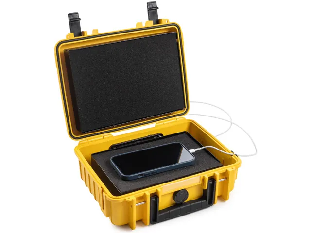 Lithium-Ion Koffer - Opladen En Vervoeren geel 4,1 liter