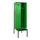 locker met bank,voor scheiding van kleding,HxBxD 2120x600x815mm,2vak