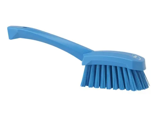 Vikan 41983 Hygiene afwasborstel met korte steel Blauw 270mm