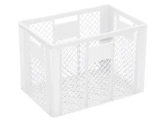 Euronorm Stapelkrat Hxlxb 410x600x400mm 83liter Open Wit - 1