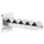 golfdrager,v. sleufplaat,L 200mm,golfafstand 55mm,RAL7016