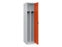 locker voor scheiding van kleding,HxBxD 1850x400x500mm,1vak