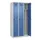 locker voor scheiding van kleding,HxBxD 1850x900x500mm,3vak