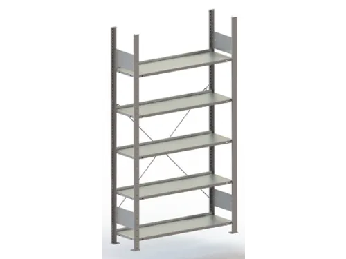 Inhaakstelling Basisveld 1850x1056x336mm 5legborden 80kg Verzinkt