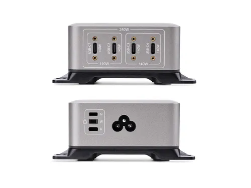 StarTech.com 4-Port Multi-Device USB-C Oplader