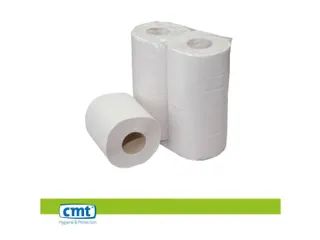 CMT Toiletpapier recycled 1-laags 400 vel Naturel 48 Rol - 1