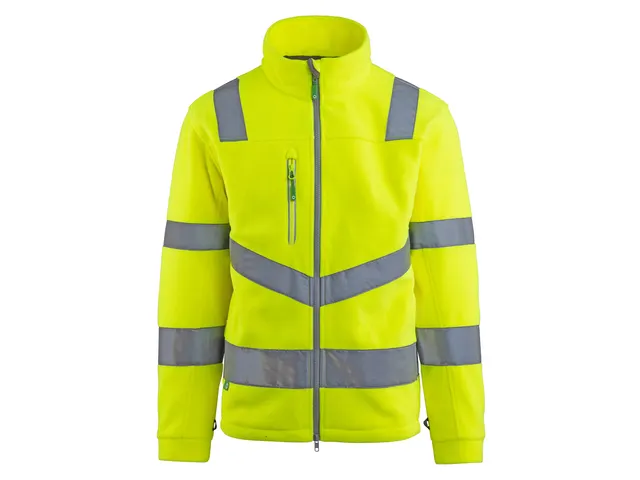 Veste polaire Arco Responsible haute visibilité jaune Taille 4XL