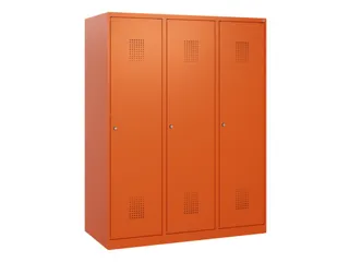 schoollocker,HxBxD 1530x1200x500mm,3vak,vak B 400mm,cil.-slot - 2