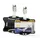 Veiligheidspashouder 85x54mm met clip Zwart