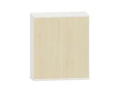 kantoorkast,HxBxD 1150x1000x430mm,decor romp wit,decor front esdoorn