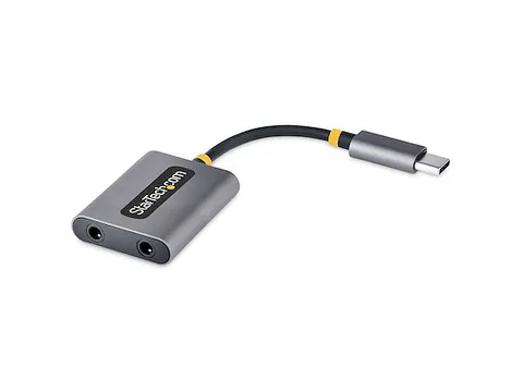 USB-C Headphone Splitter, USB Type C Dual Headset Adapter