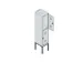 dubbeldekse locker,HxBxD 2120x400x500mm,1x2vak.,vak B 400mm