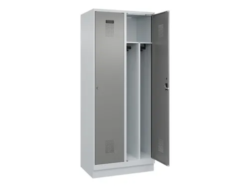 locker voor scheiding van kleding,HxBxD 1950x800x500mm,2vak