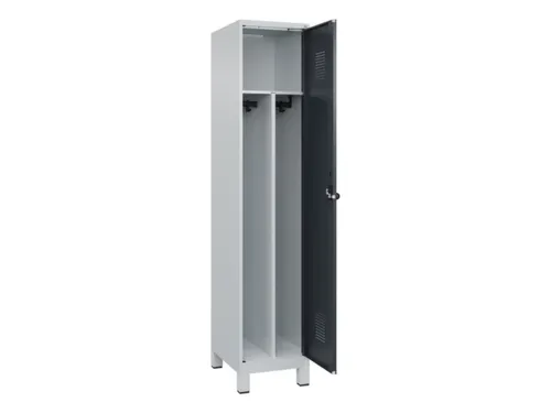 locker voor scheiding van kleding,HxBxD 1950x400x500mm,1vak