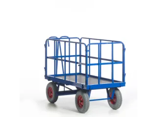 handtrekwagen,draagverm. 1000kg,laadvl. LxB 1530x730mm - 3