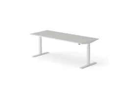 Elektrisch ihv bureau HxBxD 640-1300x2000x800mm blad grijs