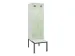locker met bank,voor scheiding van kleding,HxBxD 2120x600x815mm,2vak