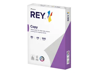 Kopieerpapier Rey Copy A4 80 gram wit 500 vel - 1