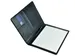 Schrijfmap DESQ A4 leder zwart
