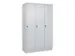 locker voor scheiding van kleding,HxBxD 1950x1200x500mm,3vak