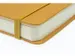 Carnet de croquis PU couverture rigide 80 feuilles A4 jaune ocre