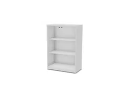 vitrinekast,HxBxD 1155x800x445mm,2xhouten vloer,3 OH,Bl-wit