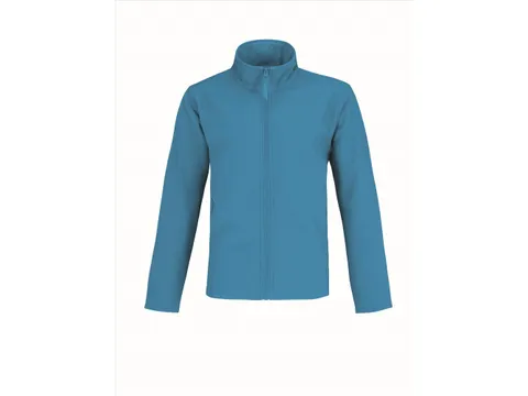 B&C ID.701 softshell, aqua blauw, maat XL, per stuk
