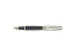 Rollerball Sheaffer 300 E9347 Engraved matt black shiny chrome cap