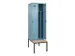 locker met bank,voor scheiding van kleding,HxBxD 2120x600x815mm,2vak