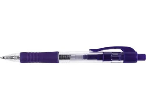 Balpen Retractable Medium Punt Blauw