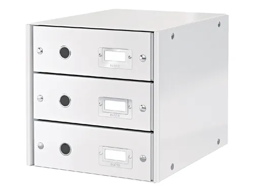 Ladenbox 3 Laden Leitz Click & Store 3 Laden Wit 77% gerecycled karton