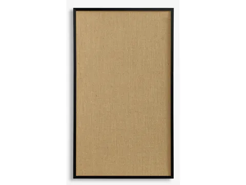 Prikbord Naga 100 x 60 cm Jute met Zwarte omlijsting
