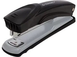 Q-connect Nietmachine Metaal Full Strip 20 Vel Zwart - 1