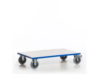 platformwagen,draagverm. 600kg,laadvl. LxB 1200x800mm,houtplaat - 6