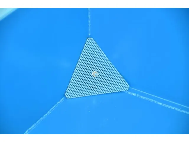 Kiepbak voor spaanders,HxLxB 1090x1640x1680mm,2m³,draagverm. 1500kg