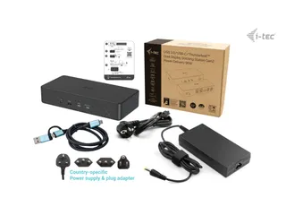 USB 3.0 / USB-C / Thunderbolt 3 Professional Dual 4K Display Docking S - 4