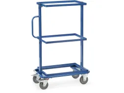 Bijzetwagen 32900 3 Etages Zonder Legborden 200kg 600x400mm Ral5007