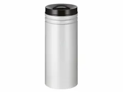 Papierbak vlamdovend 50 Liter grijs/zwart