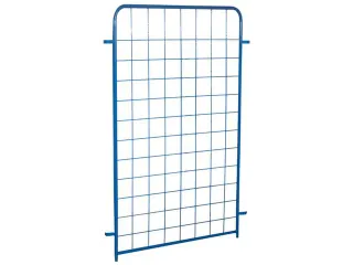 Draadgaaswand,v. etagewagen,HxL 1526x1200mm,staal,RAL5010 - 3