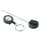 Afrolmechanisme Durable 8222 met sleutelring 80cm antraciet