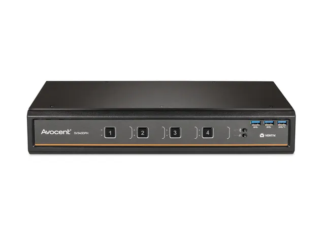 Vertiv Avocent SV340DPH, 3840 x 2160 Pixels, 4K Ultra HD, Zwart