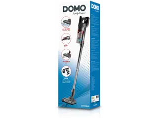 DOMO Steelstofzuiger 0,6L 18,5V zwart - 2