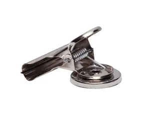 Papierklem MAUL Bulldog met magneet 52mm capaciteit 20mm zilver - 9