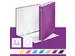 Ringband Leitz Wow 4242 4 rings A4 Paars